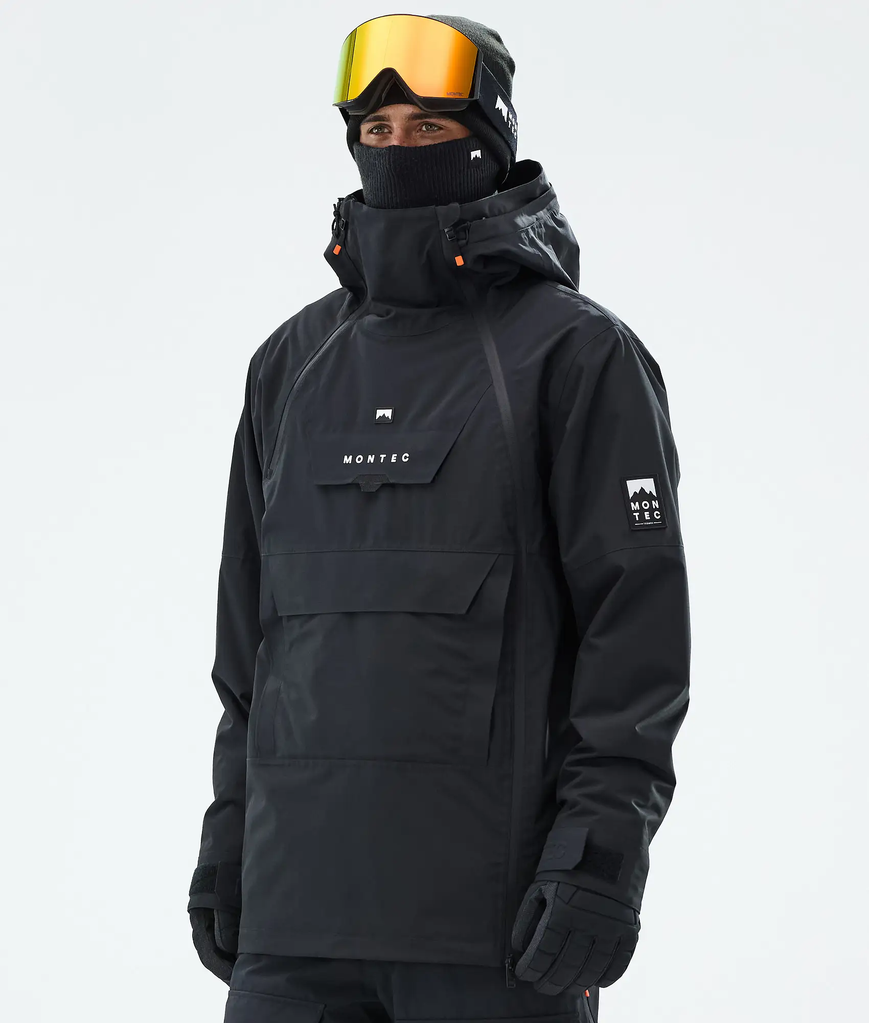 Montec Doom men's ski jacket in black